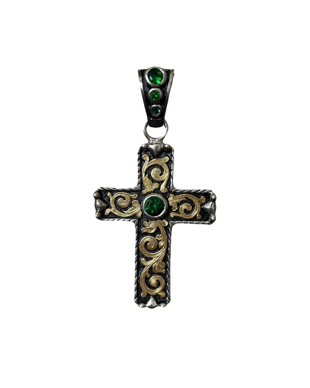 Small Western Cross Pendant