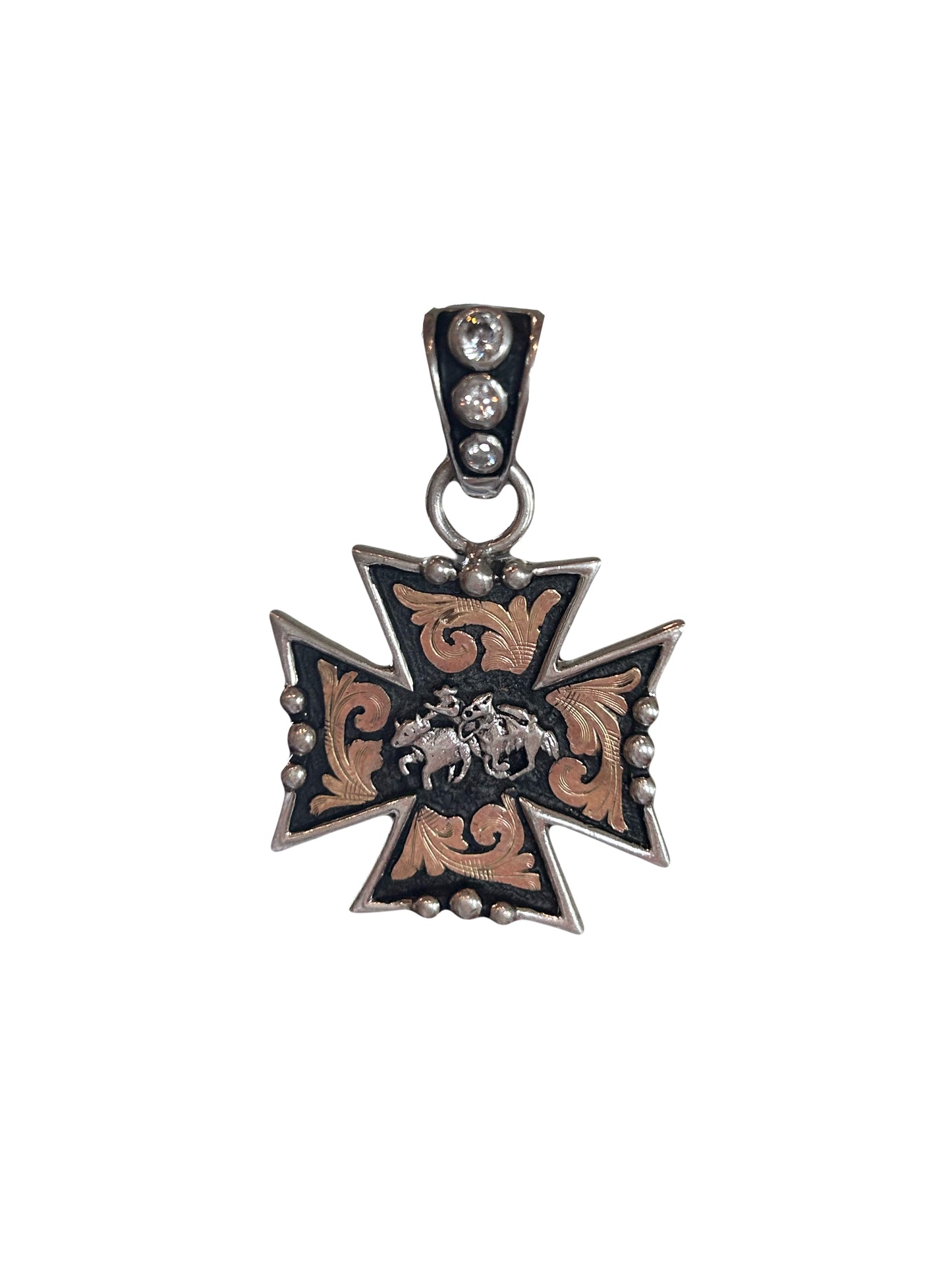 Turquoise Cross Pendant