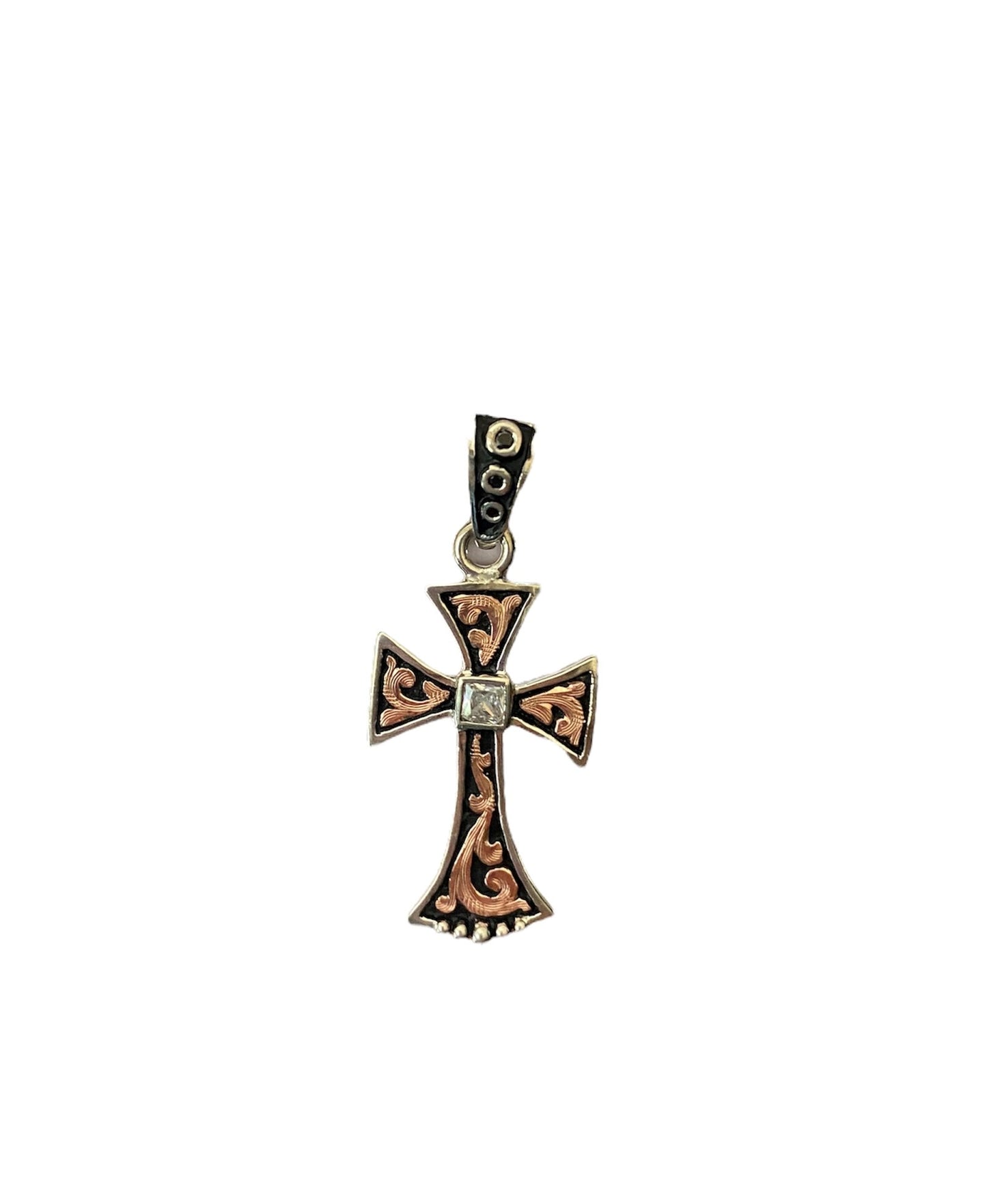 Cowboy Cross Pendant