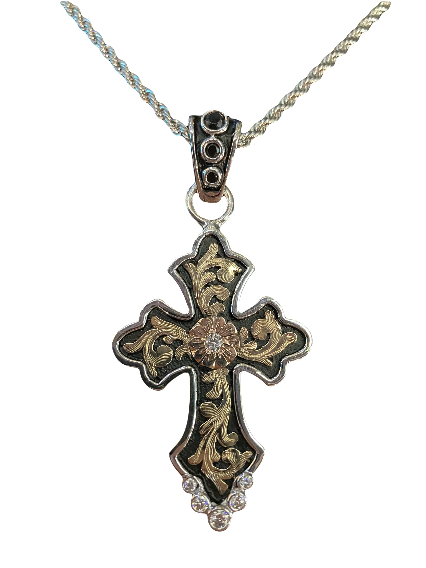 Round 6 - Cross Pendant