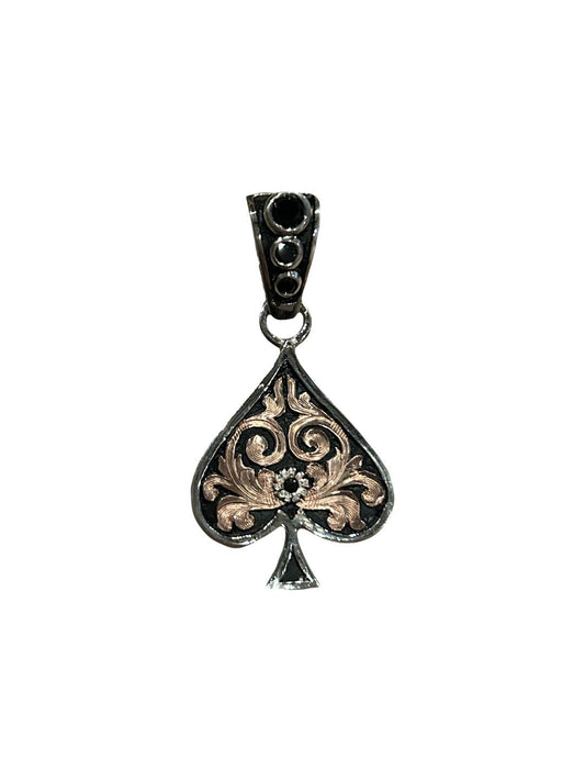 Ace of Spades Pendant