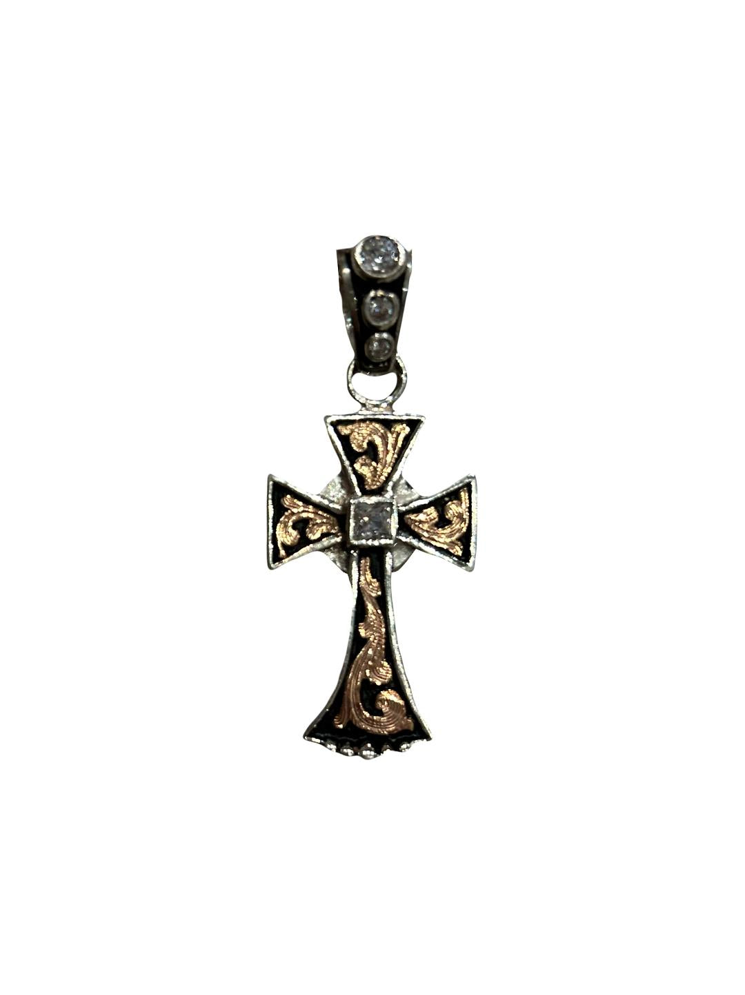 Cowboy Cross Pendant