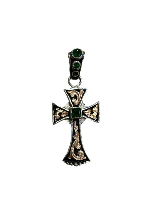 Cowboy Cross Pendant