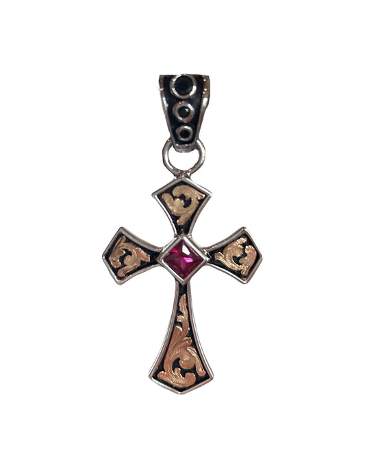 Lone Star Cross Pendant