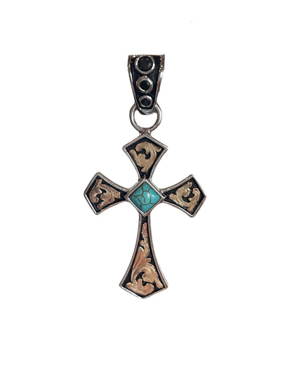 Lone Star Cross Pendant