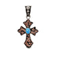 Opal Cross Pendant
