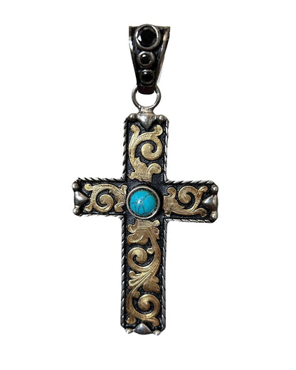 Large Western Cross Pendant