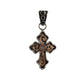 Small Desperado Cross Pendant w/ Small Stone