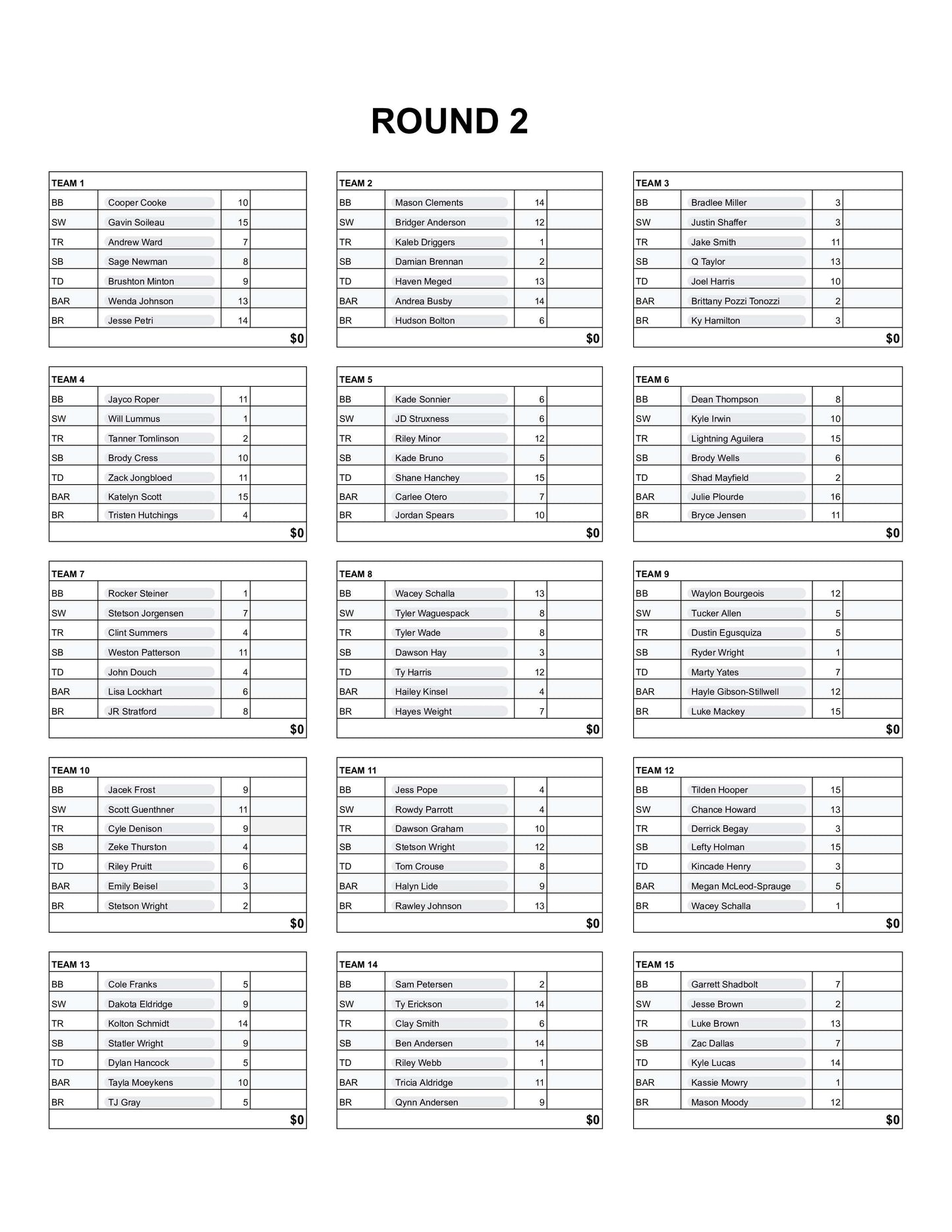 Round 2